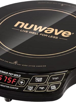Nuwave Gold Precision Induction Cooktop, Powerful with Large 8?? Heating Coil