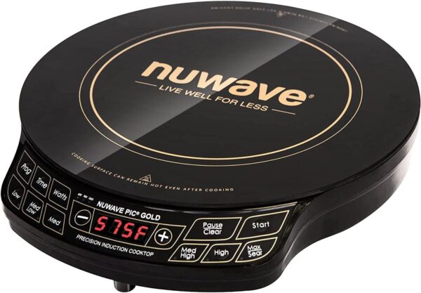 Nuwave Gold Precision Induction Cooktop, Powerful with Large 8?? Heating Coil