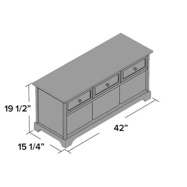 9925714035ec4545a26b4bb6a984b687 Drawers Storage Bench