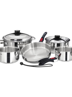 Magma 10 Piece Stainless Steel Nesting Induction Cookware