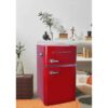 3.2 Cu ft Two Door Compact Refrigerator with Freezer