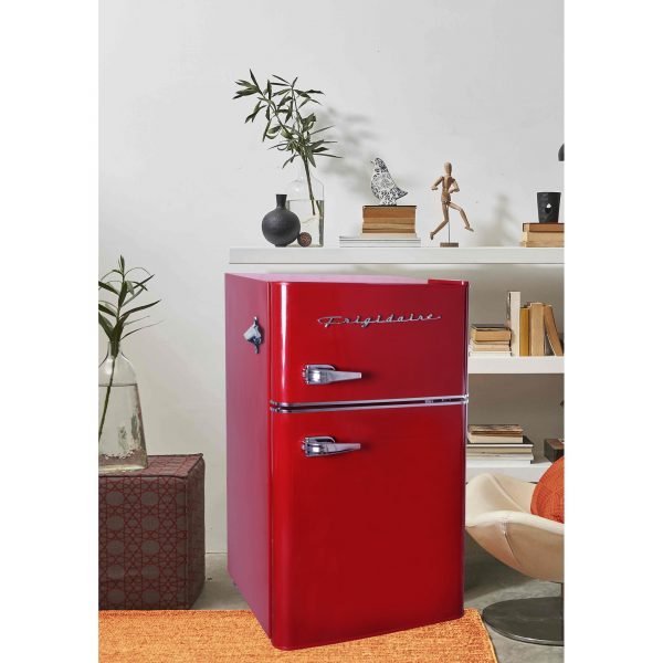 9997c6316a9e4f71981830cc690b6c5e 3.2 Cu ft Two Door Compact Refrigerator with Freezer