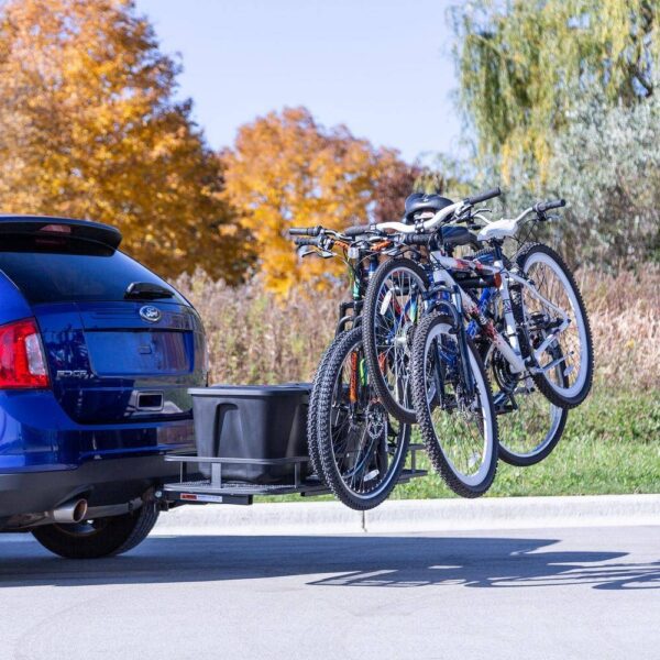 99a13cde196f4942b91397b84f15bf7c Apex BCCB-1169-4 4-Bike Steel Basket Cargo Carrier with Rack