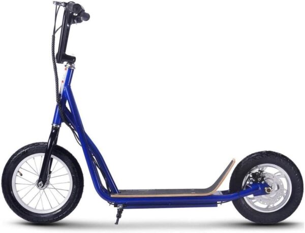 99a41c660590442d842137d07ba6d514 36v 350w Big Wheel Lithium Electric Scooter Blue (Groove-350)