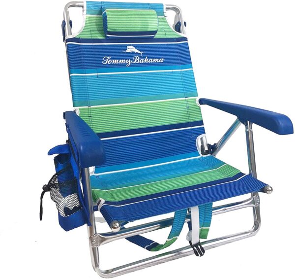 99c250b06e3942df9a7d8b753edff3e3 2 Backpack Beach Chairs with Storage Pouch and Towel Bar