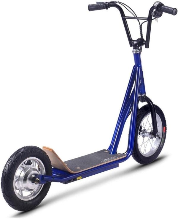 9a535b53815345e38212047ca2bf769f 36v 350w Big Wheel Lithium Electric Scooter Blue (Groove-350)