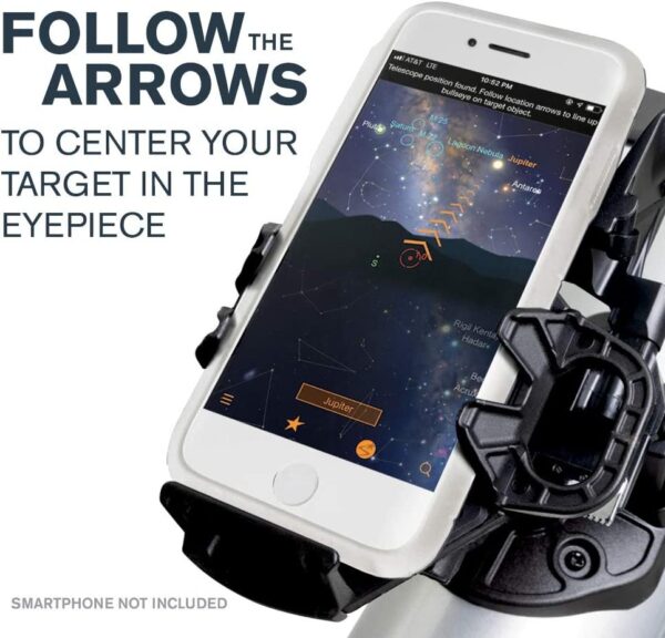 114AZ Smartphone App-Enabled Telescope – Works with StarSense App to