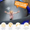JUMPZYLLA Trampoline 8FT 10FT 12FT 14FT 15FT 16FT Trampoline with Enclosure – Recreational Trampolines with Ladder and AntiRust Coating, ASTM Approval Outdoor Trampoline for Kids
