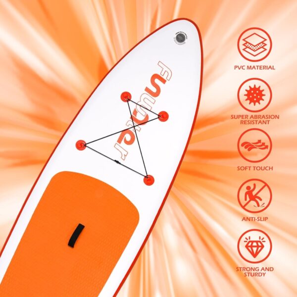 9b4fb027a41d4db4a54a007a9a437c7e FunWater Inflatable Ultra-Light Stand Up Paddle Board for All Skill Levels with Premium SUP Paddleboard Accessories,Non-Slip Comfort Deck for Youth & Adults