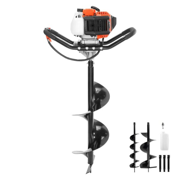 9bfc29b68a864aecb157ada894c2239f VEVOR 52cc 1450W Auger Post Hole Digger