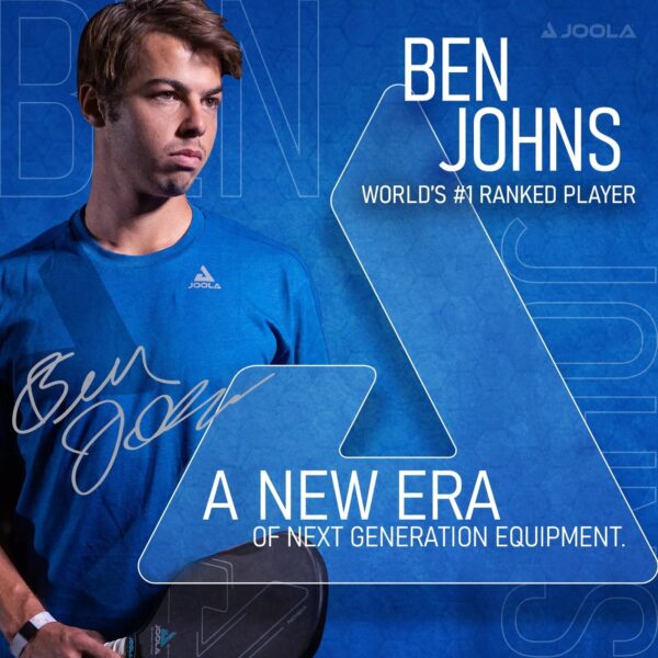 9c191e1911834b04b118e9f29acf44c0 Ben John s Hyperion CAS 16 mm Pro Pickleball Paddle, Blue