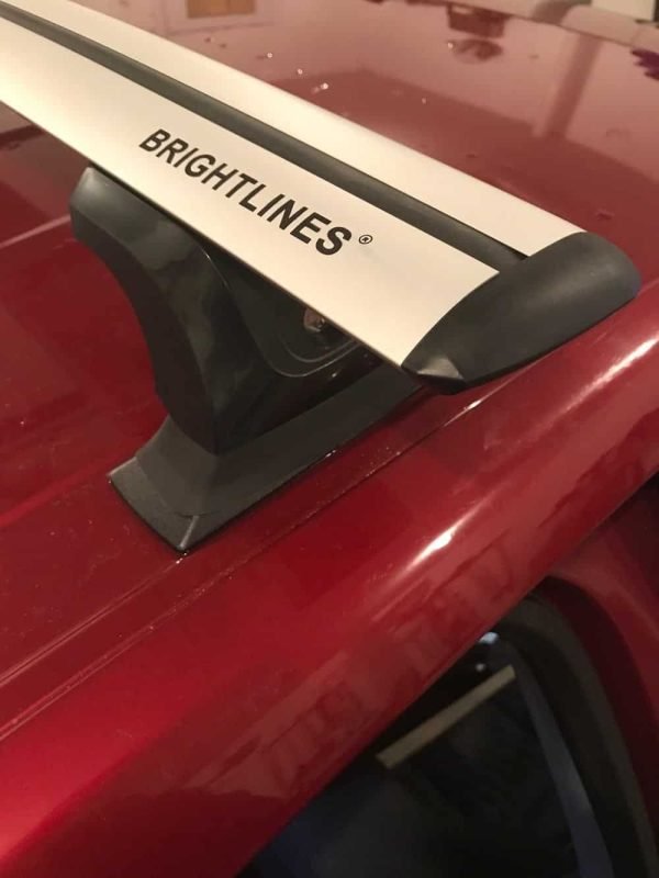 BRIGHTLINES Heavy Duty Anti-Theft Premium Aluminum Roof Bars Roof Rack Crossbars Compatible with 2018-2019 Chevy Equinox Without Roof Rails