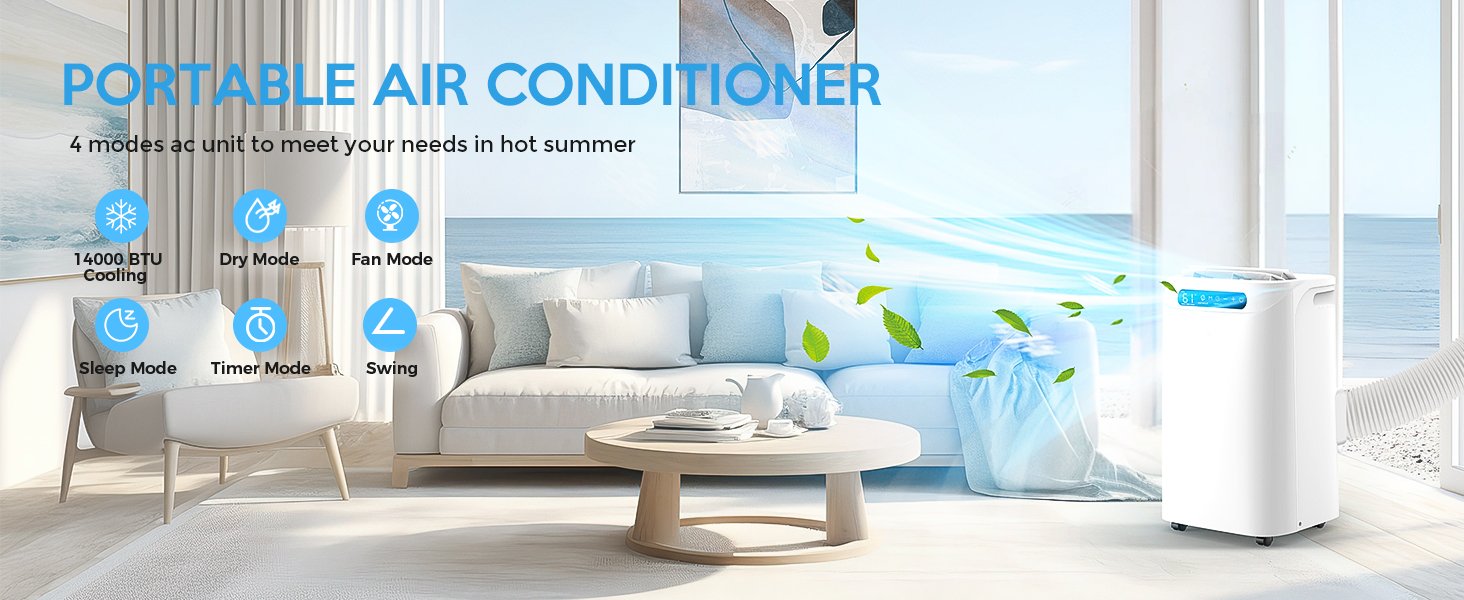 Portable air conditioners