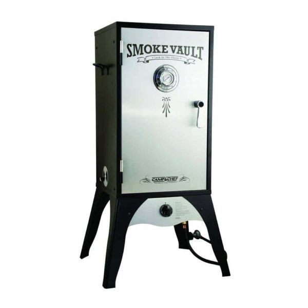 9d80553afd94421e98de1a9355aace1f Camp Chef SMV18S Smoke Vault 18 in. Propane Gas Smoker