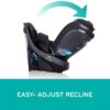 Revolve360 Extend Convertible Car Seat with 360 Degree Rotation, Extended Rear-Facing, Forward-Facing, Booster Mode, and Secure Latch Install, Revere Gray