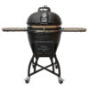 Grills 22 in. Kamado Pro Ceramic Charcoal Grill with Grill Cover