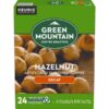 Green Mountain Coffee Roasters Hazelnut Decaf Coffee, Single-Serve K-Cup pods, Light Roast, 96 Count (4 Packs of 24)
