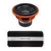 Deaf Bonce Car Audio 15′′ 2Ohm Avatar Subwoofer STU-1546-D2&Monoblock Amp Package New
