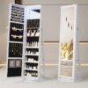 21.6” Wide Jewelry Armoire with Mirror