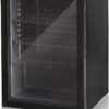80L Glass Fronted Under Counter Fridge, Wine Beer and Beverage Cooler