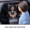 Revolve360 Extend Convertible Car Seat with 360 Degree Rotation, Extended Rear-Facing, Forward-Facing, Booster Mode, and Secure Latch Install, Revere Gray