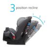 Grow and Go All-in-One Slim Convertible Car Seat, Rear Facing, 5-40 lbs, Forward Facing (30–65 lbs), High Back Booster Seat 40-100 pounds, Aqua Pop