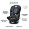 Graco True3Fit LX 3-in-1 Car Seat, Fits 3 Car Seats Across, Bates