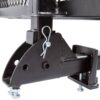 SILVER SPRING SC400-V2 500 lbs. Capacity Hitch-Mounted Folding Steel Wheelchair or Scooter Carrier with 42 in. L Ramp