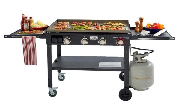 Blue Rhino Razor 4-Burner Liquid Propane Flat Top Grill