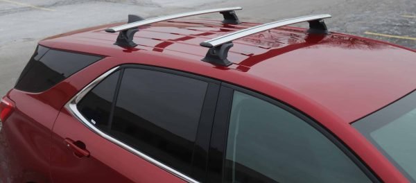 BRIGHTLINES Heavy Duty Anti-Theft Premium Aluminum Roof Bars Roof Rack Crossbars Compatible with 2018-2019 Chevy Equinox Without Roof Rails