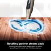 Steam Pickup 3-in-1 Steam Mop Picks Up Debris, Deep Scrubs, & Steam Sanitizes – All At Once, Lightweight Steam Cleaner for Home with Sealed Hard Floors like Hardwood, Tile & Laminate, SD201