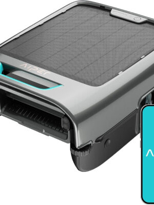 AIPER Surfer S2 Solar Pool Skimmer with APP Support, 24/7 Cleaning, Dual Charging Modes, Smart Obstacle Avoidance, Ideal for All Swimming Pool Types