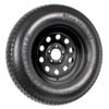 2-Pk Trailer Tire On Black Wheel Modular Rim ST205/75D15 LRC 5 Lug On 4.5 15 x 5.