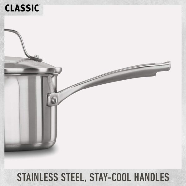 Calphalon Classic Stainless Steel 10-Piece Cookware Set