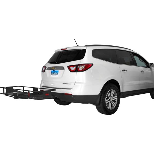 a187aff8b13a45c59c4f000687a65a54 Sport Rack SR9851 Vista Folding Hitch Basket, Black