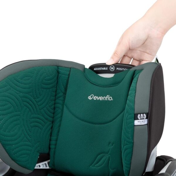 Revolve360 Extend Convertible Car Seat with 360 Degree Rotation, Extended Rear-Facing, Forward-Facing, Booster Mode, and Secure Latch Install, Revere Gray