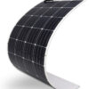 160 Watt 12 Volt Extremely Flexible Monocrystalline Solar Panel – Ultra Lightweight, Ultra Thin, Up to 248 Degree Arc, for RV, Boats, Roofs, Uneven Surfaces