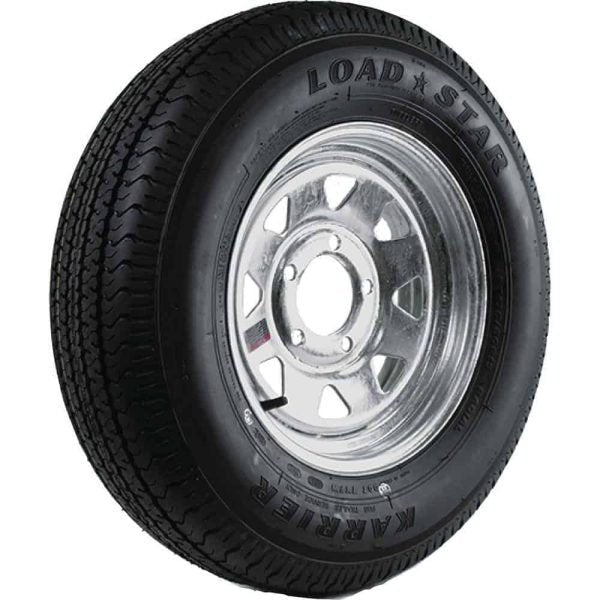 LOADSTAR 32156 ST205/75R-14 KR03 Radial 1760 lb. Load Capacity Galvanized 14 in. Bias Tire and Wheel Assembly