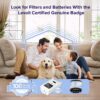 Cordless Vacuum Cleaner, Stick Vac with Tangle-Resistant Design, Up to 50 Minutes, Powerful Suction, Rechargeable, Lightweight, and Versatile for Carpet, Hard Floor, Pet Hair, LVAC-200