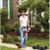 BLACK+DECKER Combination String Trimmer, Lawn Mower, and Edger, Cordless 3-in-1