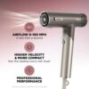 Shark SpeedStyle Pro FLEX Professional Performance High-Velocity Hair Dryer System Metallic Gray