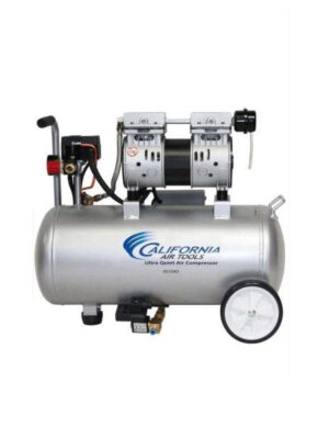 California Air Tools 8 Gal. 1 HP 120 PSI Ultra Quiet and Oil-Free Electric Horizontal Tank Air Compressor with Automatic Drain