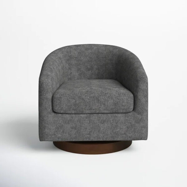 a41966b0da3d45bc87df6e75b7415866 Upholstered Swivel Barrel Chair