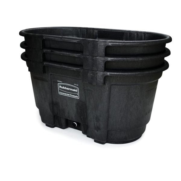 a456a74c28444232bc42d682b00aa882 Rubbermaid Commercial Products Stock Tank, 100-Gallons, Structural Foam, Heavy Duty Container