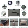 Dual Zone Portable Refrigerator + Secop Compressor 65 Liters