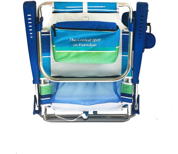 a4fc3845a7f64473b9f45d2c91291ea0 2 Backpack Beach Chairs with Storage Pouch and Towel Bar