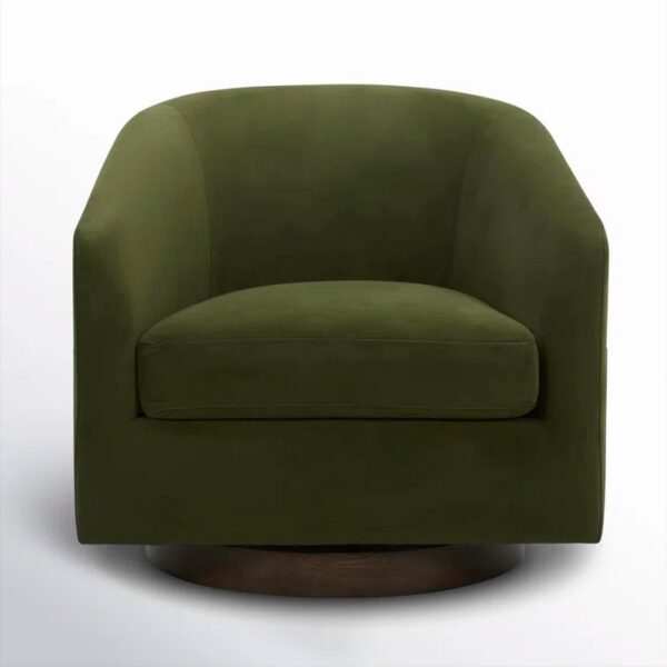 a51a2dcddce547989a02643d7d6930e9 Upholstered Swivel Barrel Chair