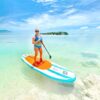 Roc Inflatable Stand Up Paddle Boards with Premium SUP Paddle Board Accessories, Wide Stable Design, Non-Slip Comfort Deck for Youth & Adults