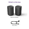 6.1-in 80-Watt Set of 2 Smart Indoor Portable Speaker