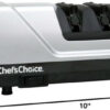 Chef’sChoice Trizor 15XV Professional Electric Knife Sharpener for Kitchen Knives, 75db, 3 Slots, Gray